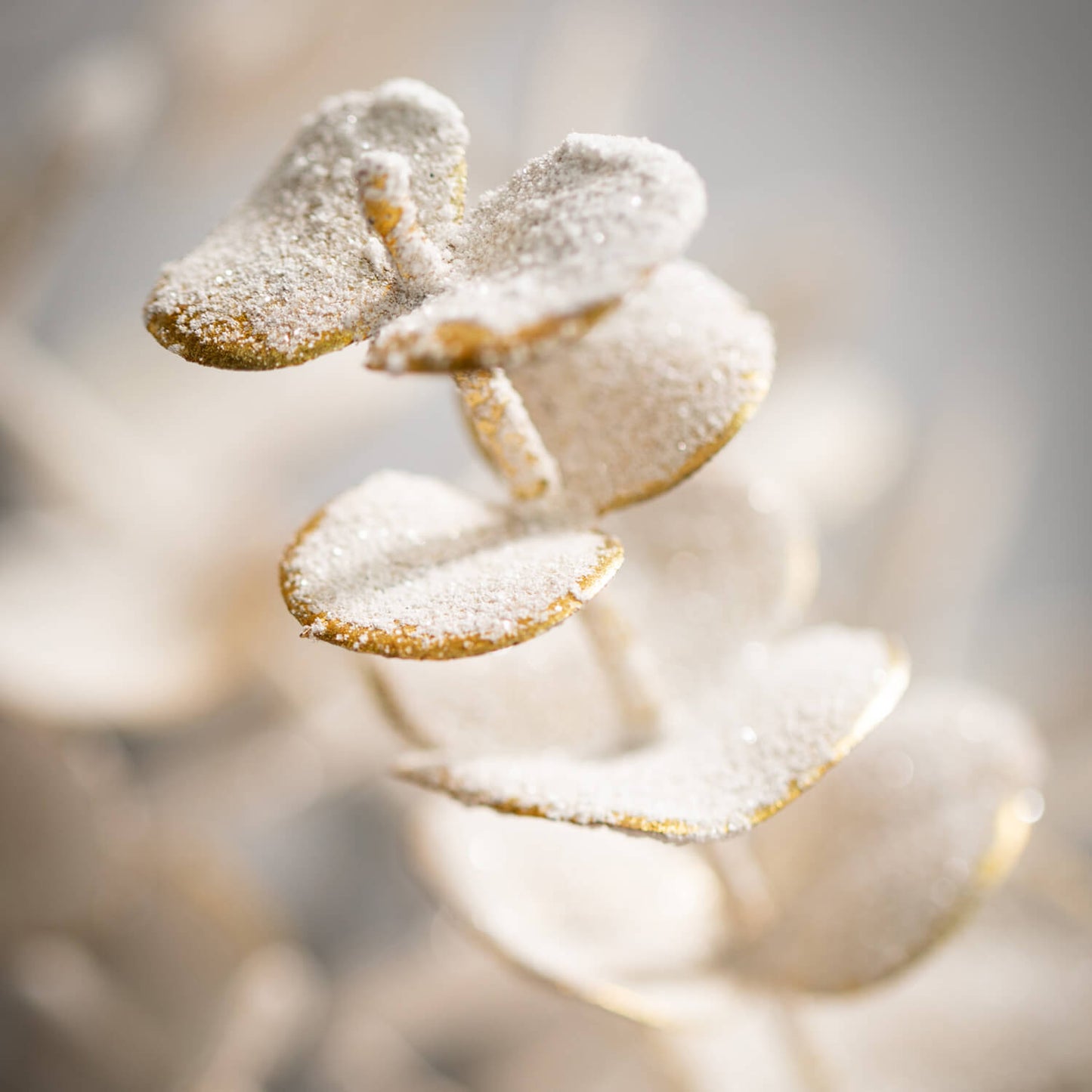 Frosted Gold Eucalyptus Spray