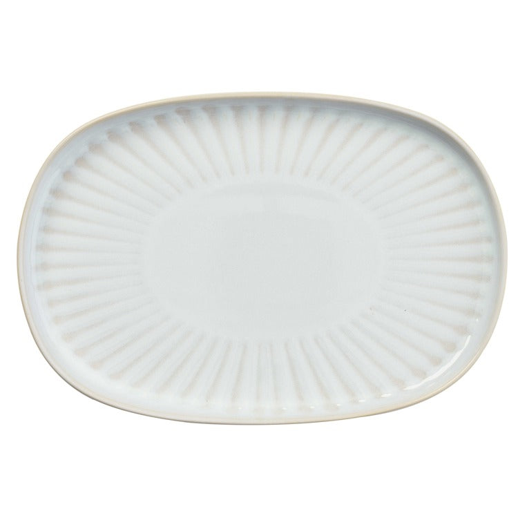 Sintra White Serving Platter