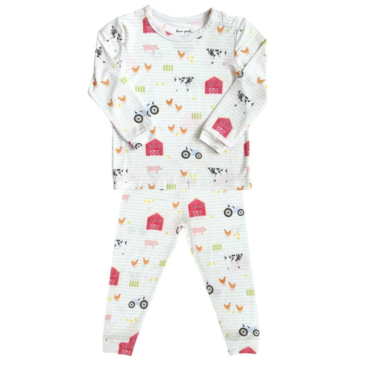 Toddler Pajama Set in Farm & Co.