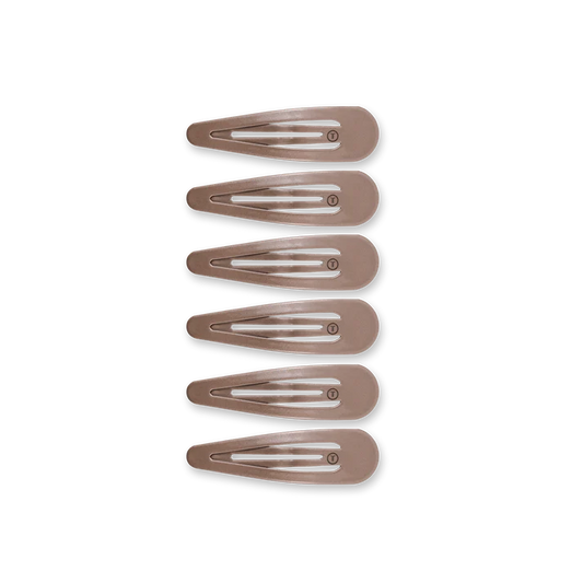 Truly Taupe Snap Clips