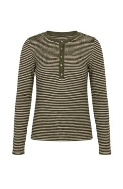 Long Sleeve Knit Henley