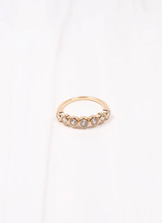 Craney CZ Ring Gold