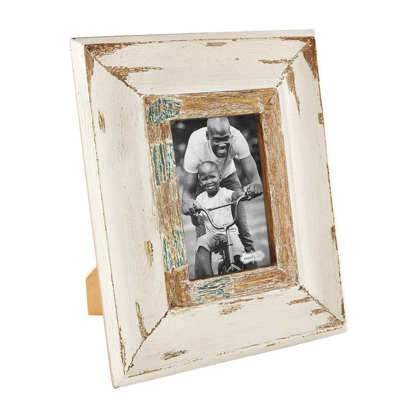 4x6 Cream Weathered Frame