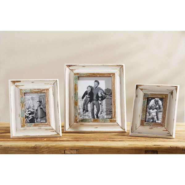 4x6 Cream Weathered Frame