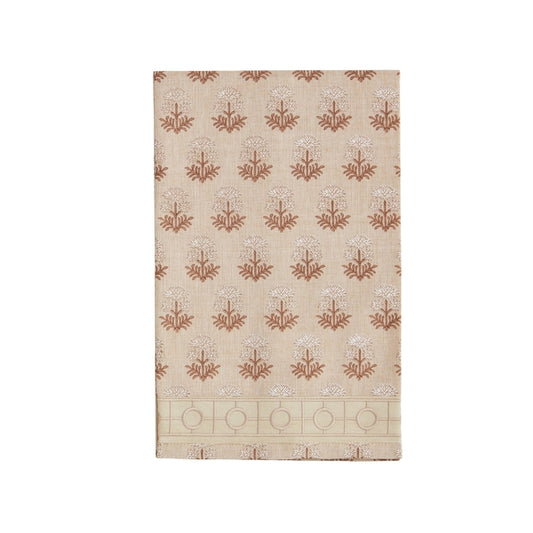 Bulb Block Print Towel
