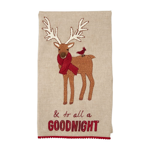 To All Embroidered Towel