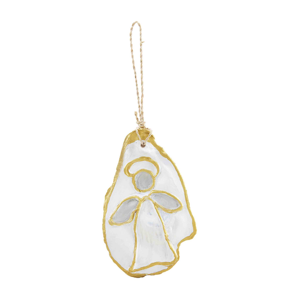 Angel Oyster Shell Ornament