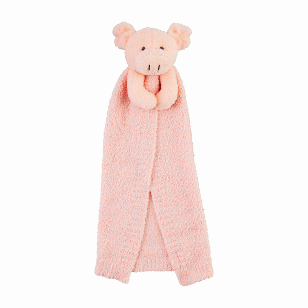 Pig Chenille Blanket Lovey