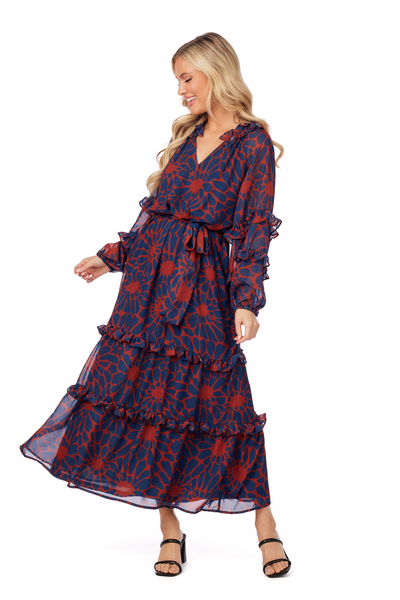 Portia Maxi Dress Navy