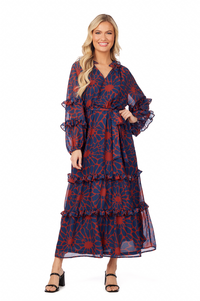 Portia Maxi Dress Navy