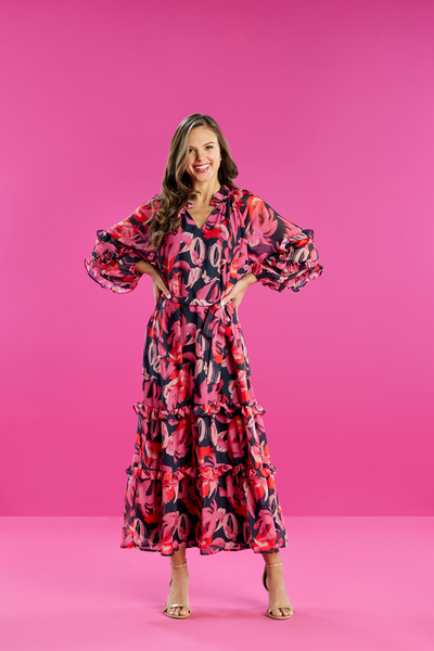 Portia Maxi Dress Pink