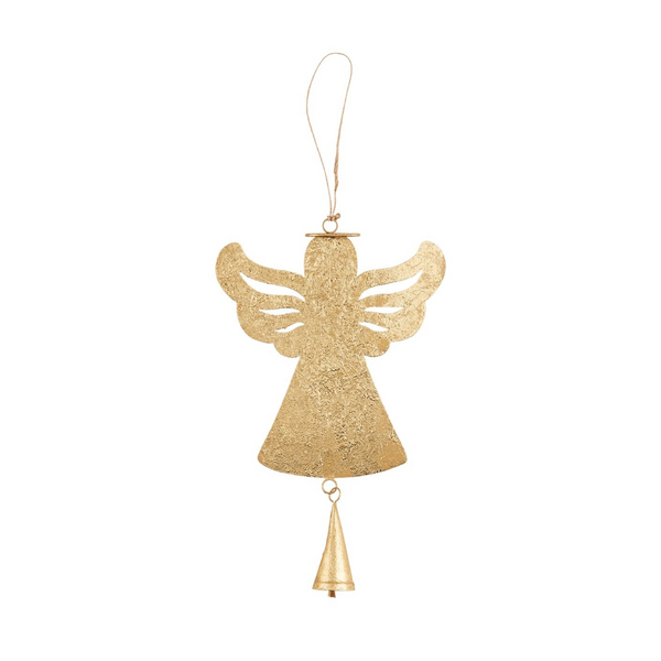 Angel Foiled Tin Ornament