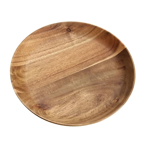 Wooden Round Plates