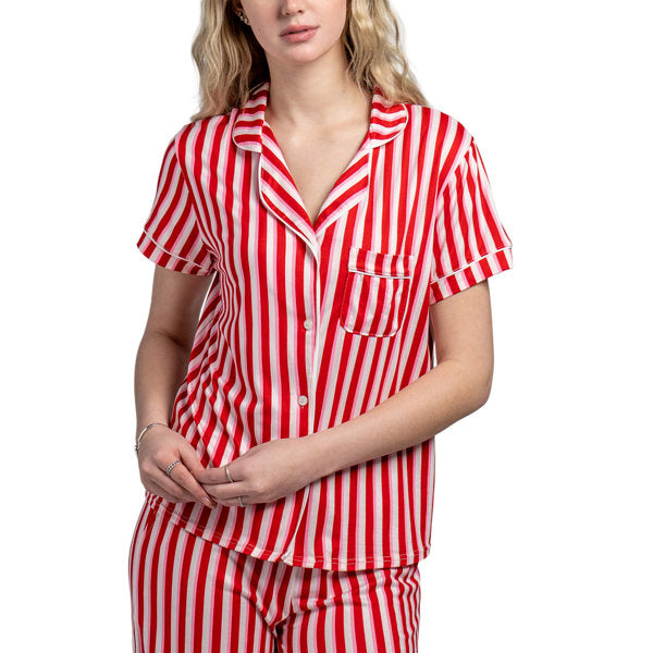 Candy Lane Holiday Pajama Top